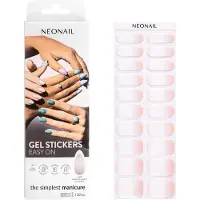 NEONAIL Easy On Gel Stickers Autocollants pour ongles à utiliser avec une lampe UV/LED teinte M09 20 pcs