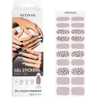 NEONAIL Easy On Gel Stickers Autocollants pour ongles à utiliser avec une lampe UV/LED teinte M04 20 pcs