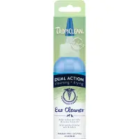 Tropiclean Solution de toilettage des oreilles double action, 118 ml,