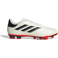 Adidas Homme Copa Pure II Club FXG Crampons Terrain Flexible Ivory/Core Black/Solar Red