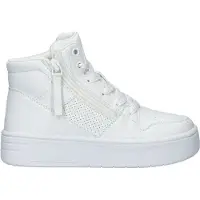 SKECHERS Court High - Color Voltage Sneakers Hoog - Wit - Maat 30