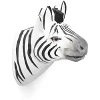 Ferm Living Crochet sculpté à la main en forme d'animal Zebra