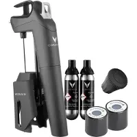 Coravin Ensemble de système de conservation de vin Timeless Three +, noir