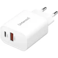 Intenso Power Adapter 1x USB-A/1x USB-C 30W White