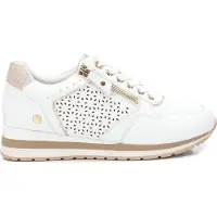 Xti pour femme. 14223401-BLANCO Baskets 142234 blanc (37), Plat, Lacets, Casuel