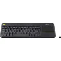 Logitech Clavier Logitech K400 Plus sans Fil Bluetooth avec Touchpad - AZERTY Français