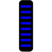 Rrp Attache-câble ProGuard - Avant - Autocollant - Standard - Bleu