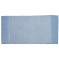 Pip studio Soft Zellige Duschtuch blue grey 70x140cm (1 Stück)
