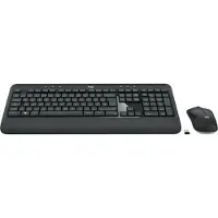 Logitech Mk540 Wireless Keyboard And Mouse Spanish Noir