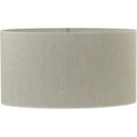 Light & Living Abat-jour Breska - Tissu - Naturel - 21x32x45 cm (LxHxP)
