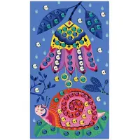 Janod Kit créatif sequins à coller jardin merveilleux