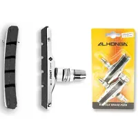Alhonga Jeu de plaquettes de frein avec support en alliage argenté Type Shimano Xtr