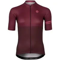 Agu Maillot de Vélo AGU Femme Duo Short Sleeve Essential Winsor Wine-S