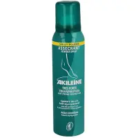 Akileine spray poudre assechant très forte transpiration 150 ml Spray Pour Les Pieds
