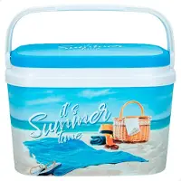 Generico Glacière rigide Heure d'été 6 litres 30x19x20 Cm Transparent Transparent One Size