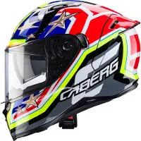 Caberg Piste Avalon X Casque intégral Noir/Jaune/Rouge/Bleu M unisex