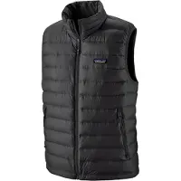 Patagonia - Doudoune sans manches en duvet natuel - M's Down Sweater Vest Black pour Homme en Nylon - Taille XXL - Noir