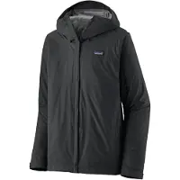Patagonia - Veste de randonnée imperméable et respirante - M's Torrentshell 3L Rain Jkt Black - Taille S - Noir
