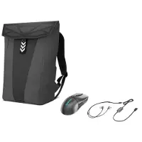 Lenovo Legion 16 Gaming Backpack GB400 + Legion M600s Qi Gaming Mouse + Legion E510 Earphones - GAMBUNDLEACCS1
