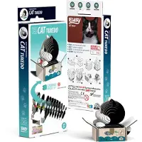 Eugy 3D Bastelset Tuxedo-Katze (Miniatur-Tierfigur, aus Wellkarton) 650089