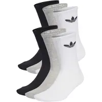 Adidas Originals Chaussettes Adidas Unisex Trefoil Cushion Crew (Lot de 6)-Pointure 37 - 39