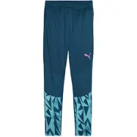 Puma Pantalon de sport 'Individual Final' aqua / bleu cyan / orchidée