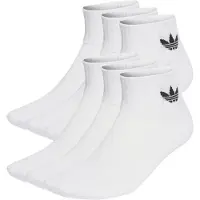 Adidas Originals Chaussettes 'Mid Ankle 6 Pairs' noir / blanc
