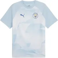 Puma Manchester City Fc 23/24 Pre Match Short Sleeve T-shirt Bleu M