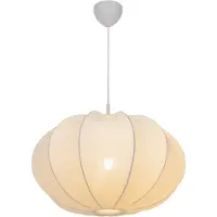 Nordlux Suspension , Aeron, dimmable, Blanc, Chambre à coucher, Tissu / textile
