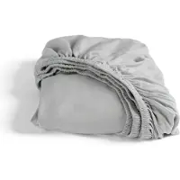Cinderella Drap-housse Cinderella Gris Clair (Coton)-180 x 200 cm