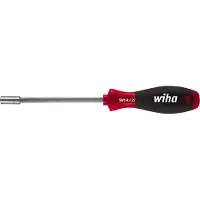 Wiha 01476 Tournevis avec porte-embout SoftFinish magnétique - 1/4" - 400 mm