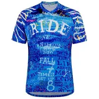 CYCOLOGY Ride Short Sleeve Enduro Jersey Bleu S Homme