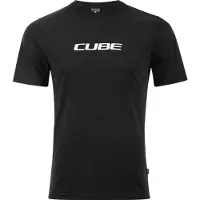 Cube Classic Logo Short Sleeve T-shirt Noir S Homme