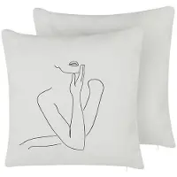 Beliani Meadowfoam (45 x 45 cm)