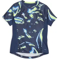 Puma Individual Blaze Short Sleeve T-shirt Bleu M Femme