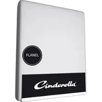 Cinderella Drap Housse Cinderella Light Grey (Flanel)-70 x 200/210 cm