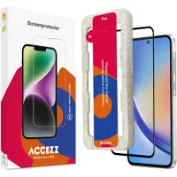 Accezz Protection d'écran en verre trempé avec applicateur Samsung Galaxy A55 (5G) / A35