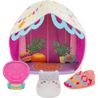 Jazwares SQM0210 - Squishville - Kit de jeu Glamping