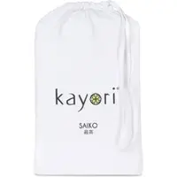 Kayori Drap-housse Haut de Gamme Kayori Saiko Blanc (Jersey)-180 x 220 cm