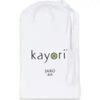 Kayori Drap-Housse Kayori Saiko Blanc (Jersey)-140 x 220 cm