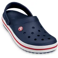 Crocs Sabots 'Crocband' bleu marine / rouge / blanc