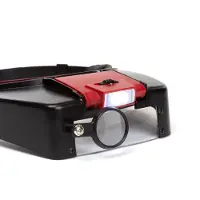 Velleman Loupe de tête avec lumière LED 1,8X - 2,3X - 3,3X