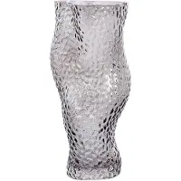 Beliani Lumarko cadre vase de fleurs en verre 31 cm gris DYTIKO.