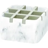 IDesign Boîte de Rangement pour Maquillage iDesign Dakota (10,2 x 10,2 cm)