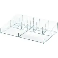 IDesign Organisateur iDesign Sarah Tanno Station Cosmétique Transparent (30,5 x 20,3 x 7,6 cm)