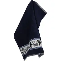 Bunzlau Castle Essuie Main Bunzlau Castle Dog Dark Blue