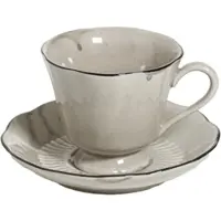 The Table Tasse à Café Avec Soucoupe The Table Attic Oyster