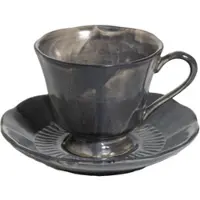 The Table Tasse à Café Avec Soucoupe The Table Poppy Seed