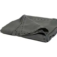 The Table Nappe La Table Weave Linen Chia and Black-150 x 240 cm