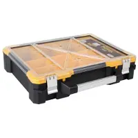 Perel Coffret De Rangement En Plastique Avec Bacs Amovibles - 19'